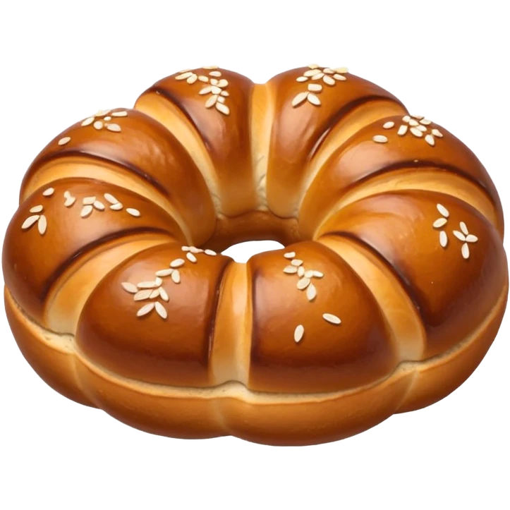 pretzel bread emoji
