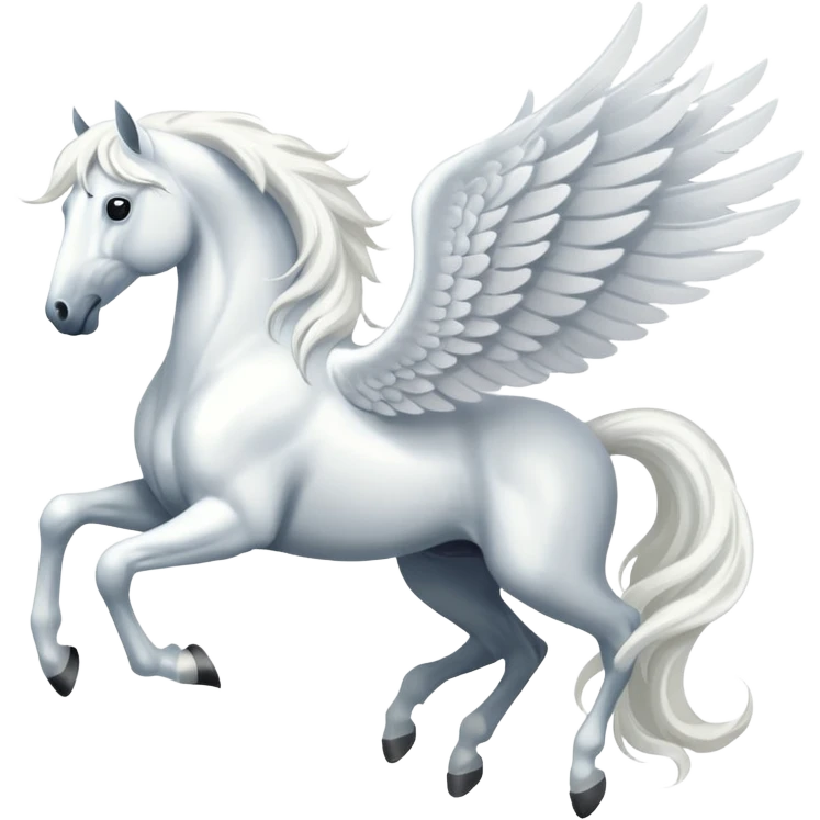 white wings horse  emoji