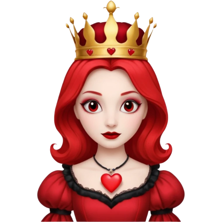 Red Queen from Alice in Wonderland movie emoji
