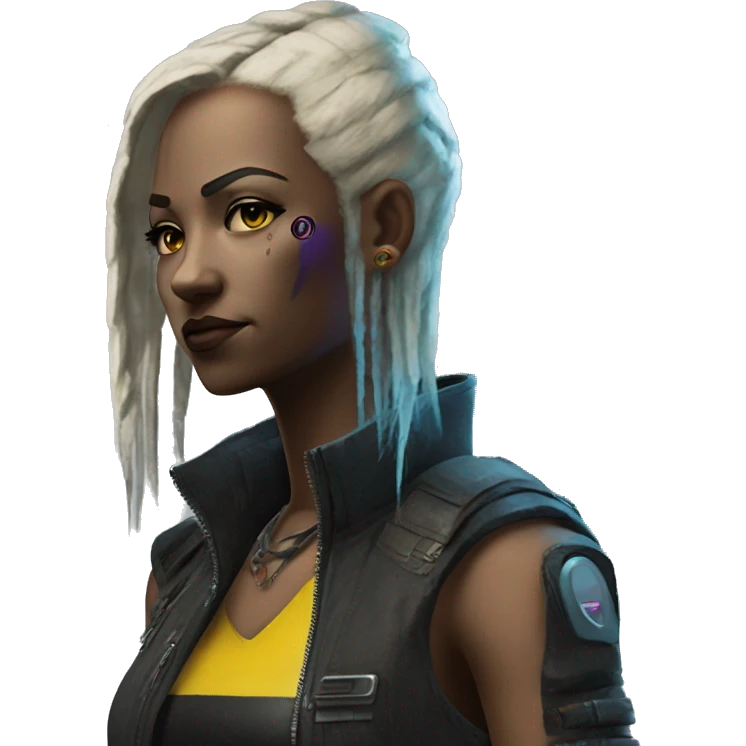 cyberpunk 2077 main character V emoji