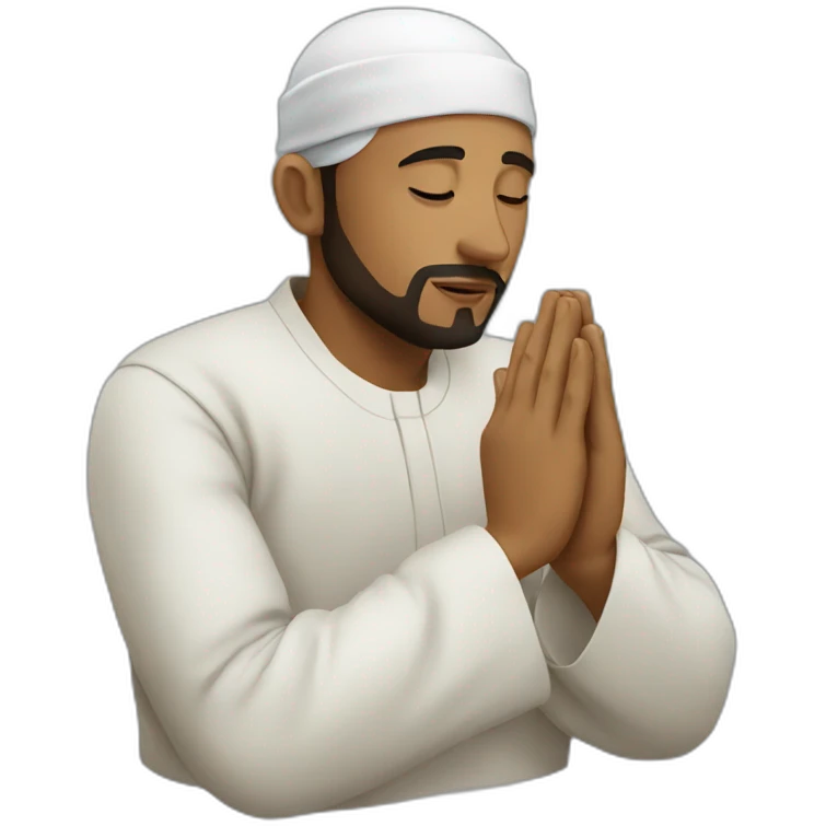 muslim praying emoji