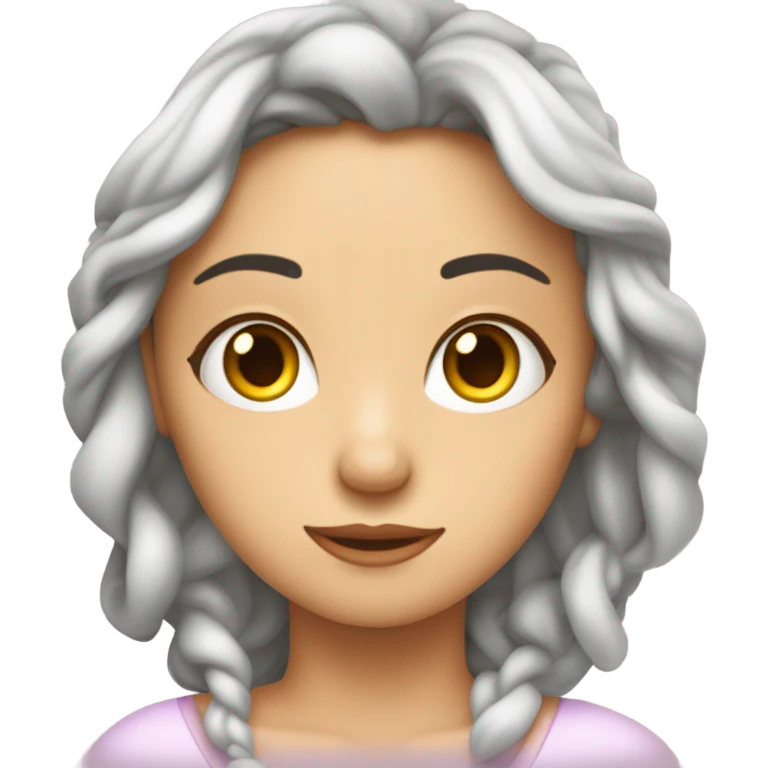Chica dormida  emoji