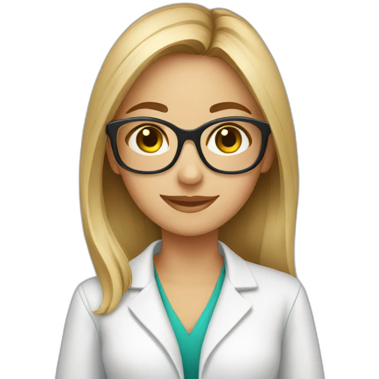 Girl optometrist emoji