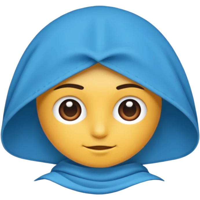 Mavi  ok yuvarlanır emoji