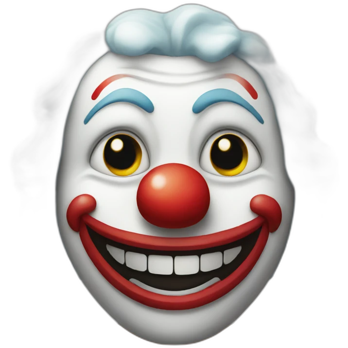 it happy clown emoji
