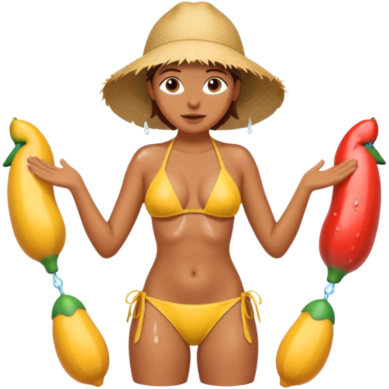 👙💦🍆🍆 emoji