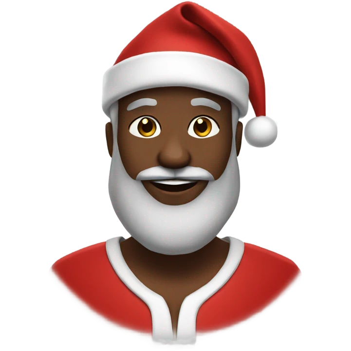 Black Santa  emoji