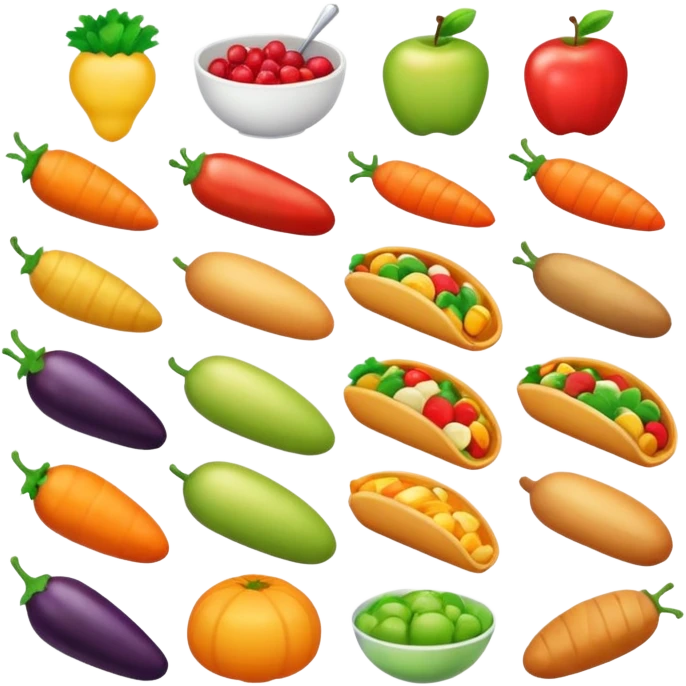 Рационы питания emoji