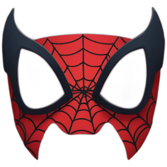 Spiderman mask emoji