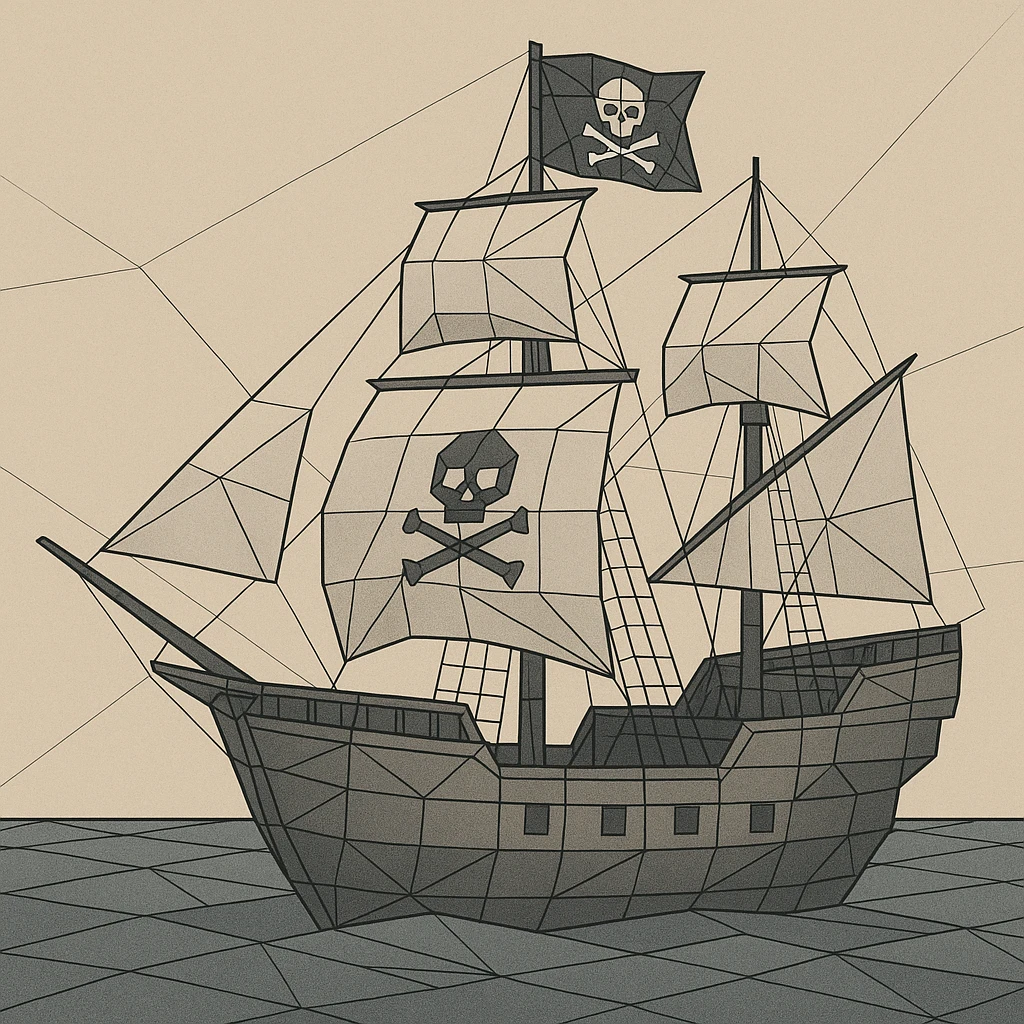 pirate ship emoji