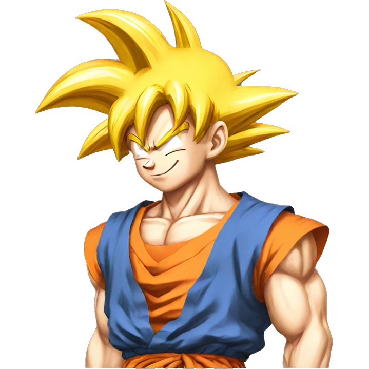goku feliz emoji