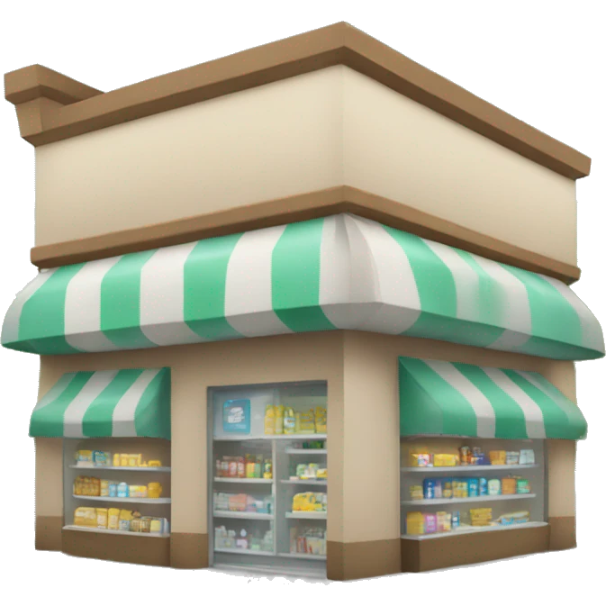 Tienda Farmacia  emoji
