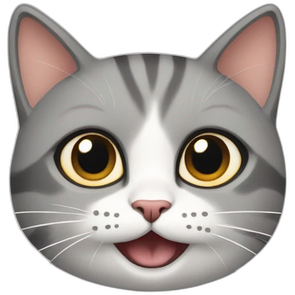 cat talking let's have lunch emoji