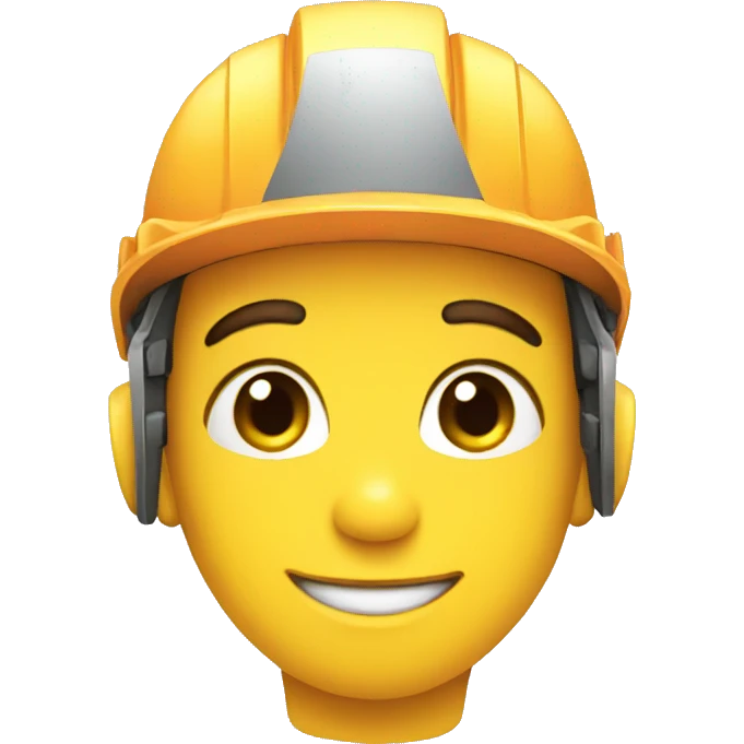 cute excavator emoji