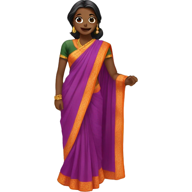 Sarees emoji