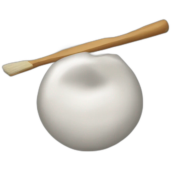 tâche de peinture emoji
