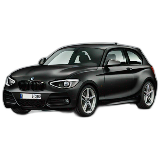 BMW 121d noir mat emoji