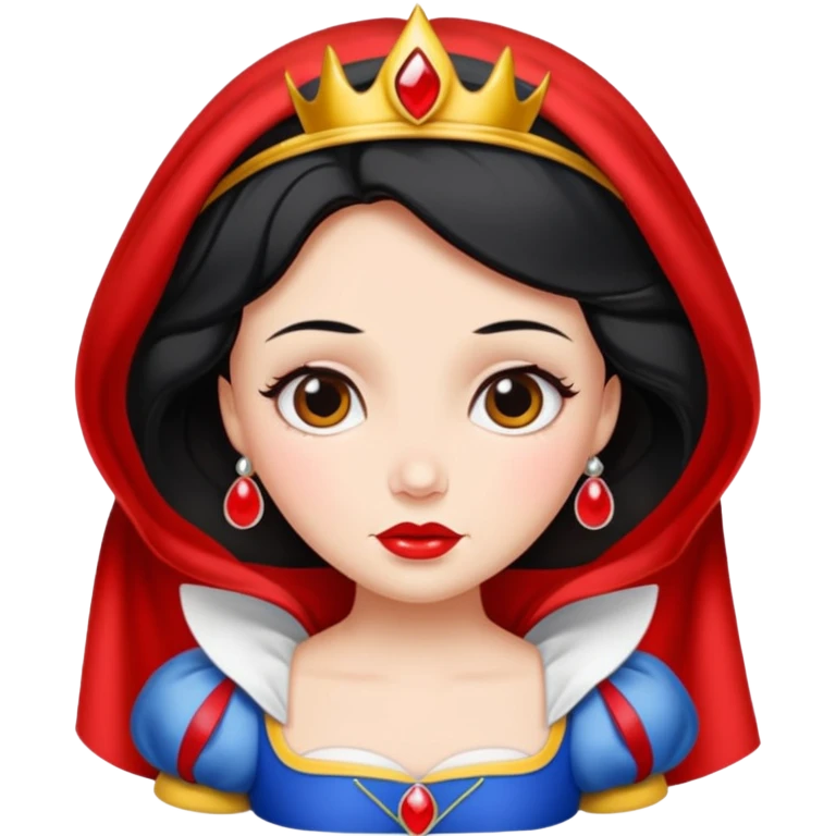 sash with snowwhite's face on it emoji