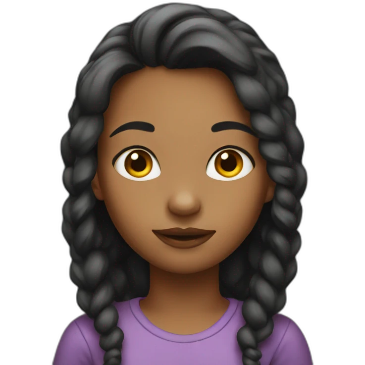 1 girl emoji