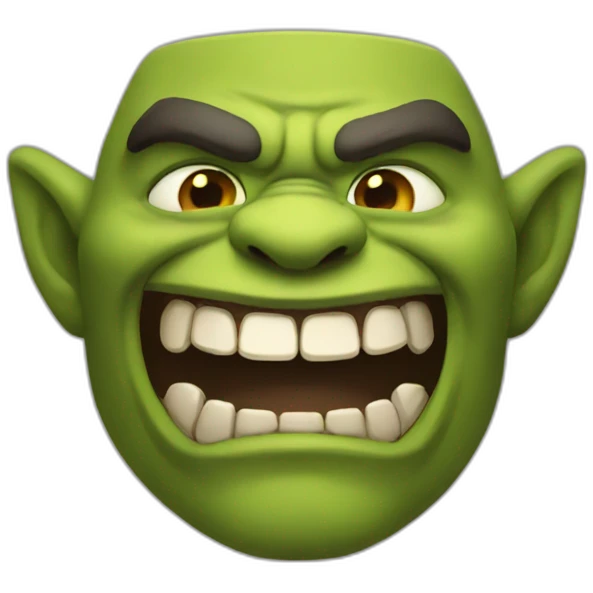 orc smile emoji