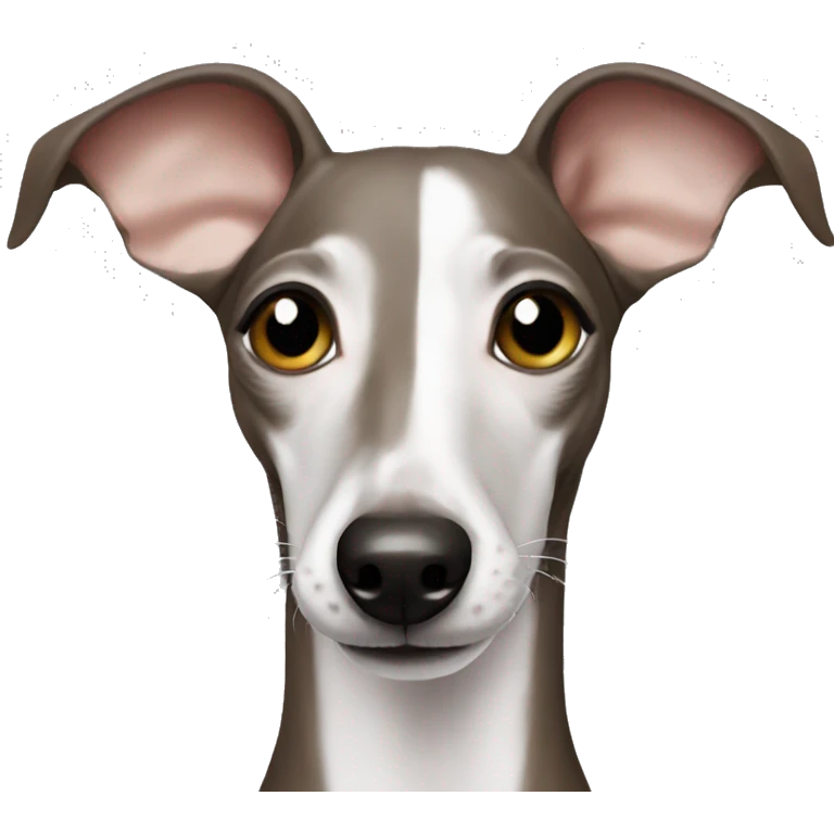smiling italian greyhound emoji