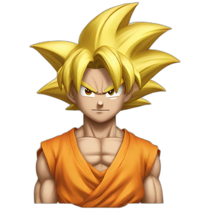 does goku clean nuts? emoji