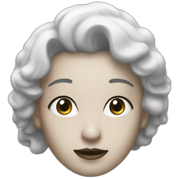 Une voilée aux teint noir emoji