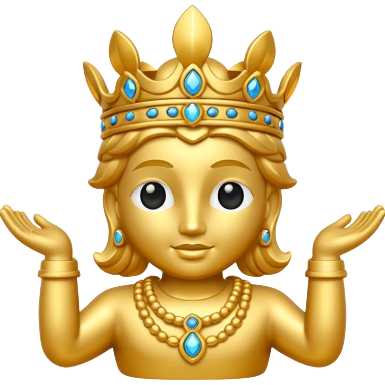 Worship, idol emoji