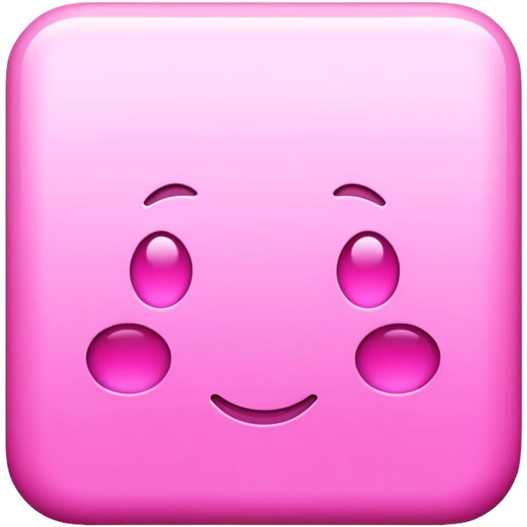 Pink  emoji