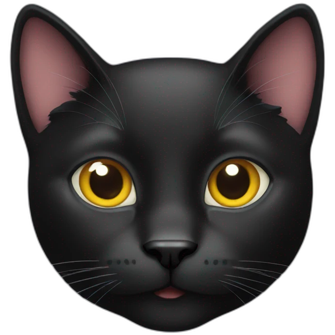 Black cat emoji