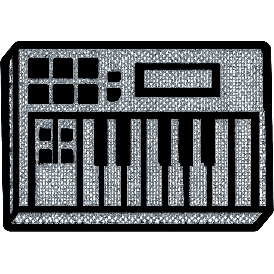 MIDI keyboard emoji