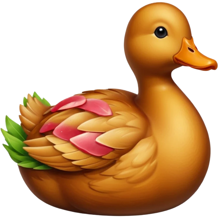 pato cocinado emoji