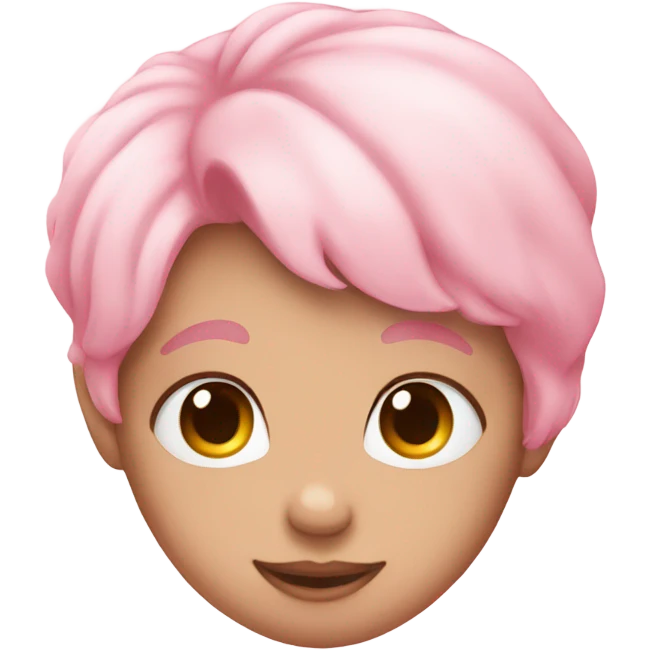 Baby pink heart emoji
