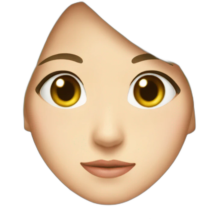 hitomi from cat's eye emoji