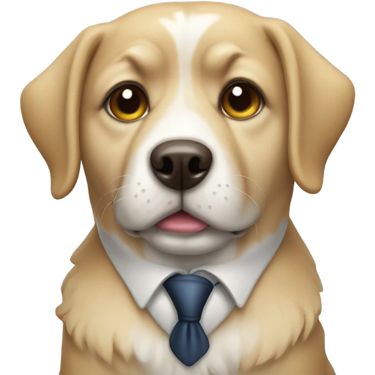 lawyer dog emoji