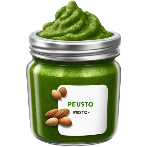 Jar of pesto sauce  emoji