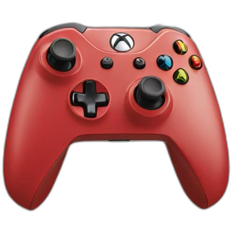 xbox controller red emoji