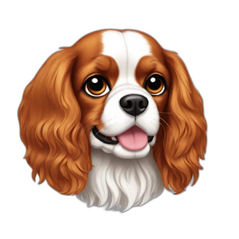 Cavalier king Charles  emoji
