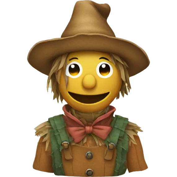 scarecrow  emoji