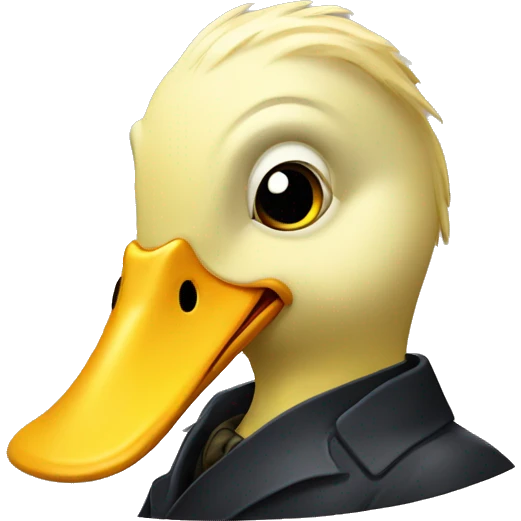 Dali Yellow duck  emoji