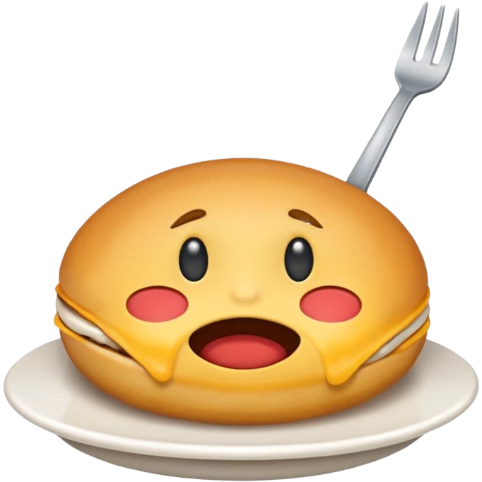 emoji waiting for food emoji