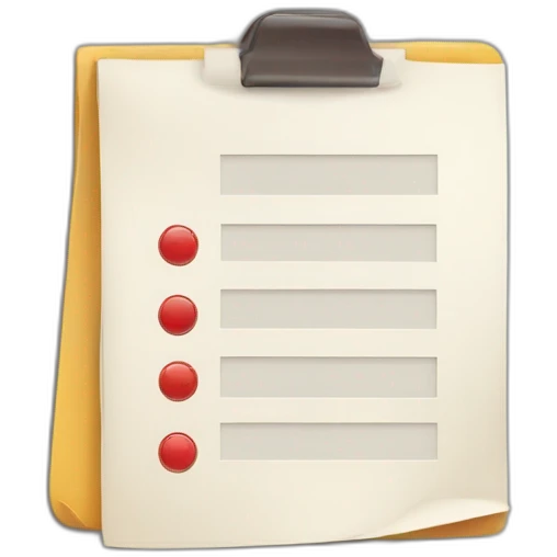 checklist emoji