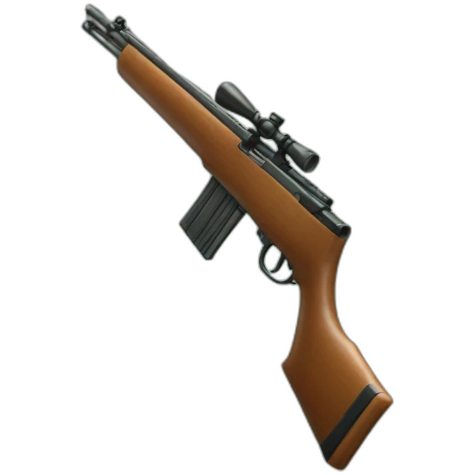 Luigi rifle emoji