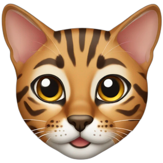 bengal cat emoji