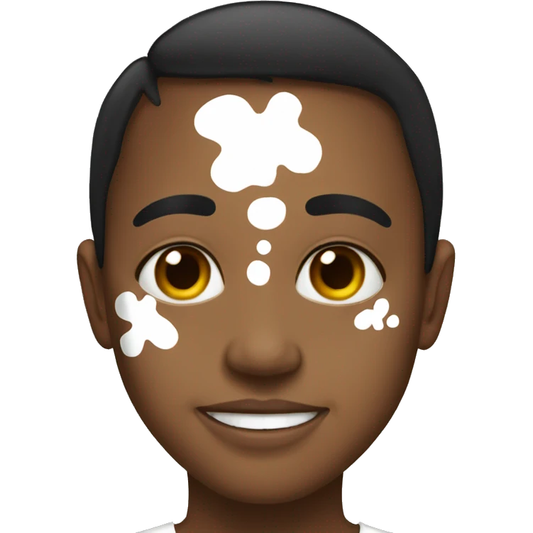 vitiligo emoji
