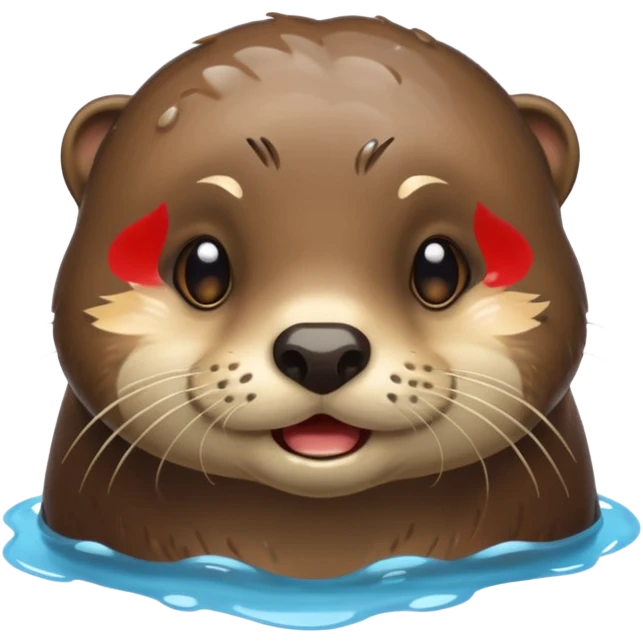 crying otter emoji