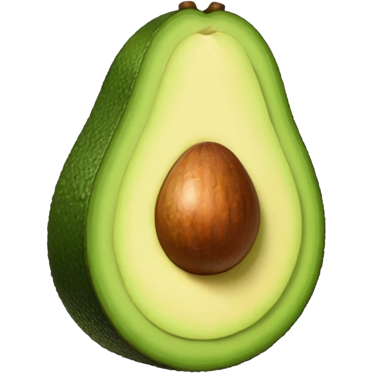 Half Avocado emoji