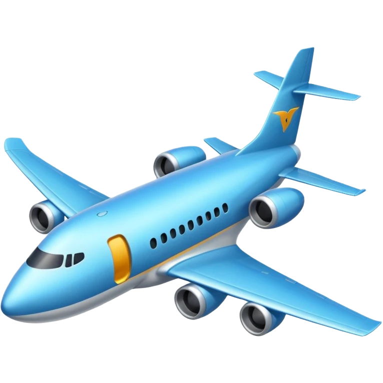 Plane in a nose dive emoji