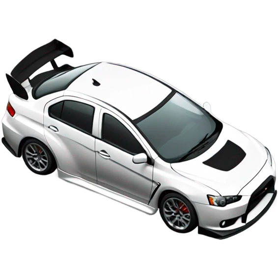 Mitsubishi evo X emoji