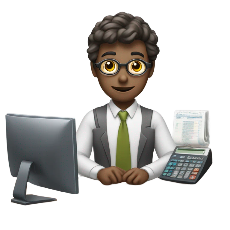 Accountant emoji